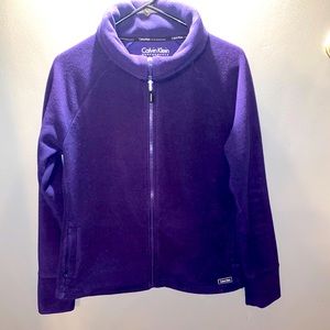 Calvin Klein Performance, purple, zip up jacket